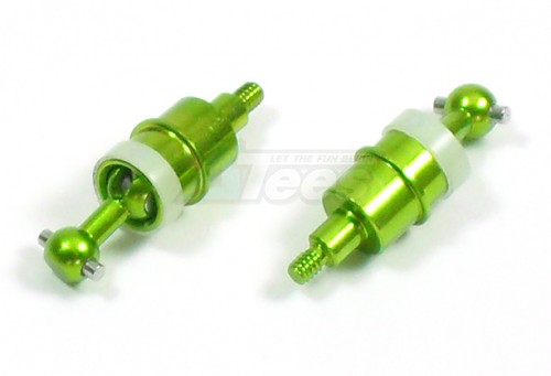 GPM Racing XMods Evolution Touring Aluminum Rear Universal Swing Shaft (cvd Design) For 2wd & 4wd- 1Pair Green