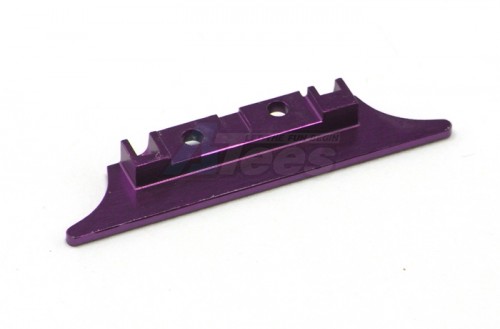 GPM Racing XMods Evolution Touring Aluminum Protector for Front Steering Plate Purple
