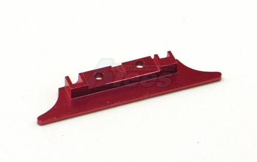 GPM Racing XMods Evolution Touring Aluminum Protector for Front Steering Plate Red