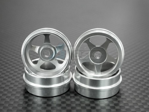 GPM Racing XMods Evolution Touring Aluminum Front & Rear Sinkage Rims (Star) - 4pcs (Ridge)