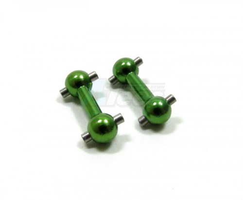GPM Racing XMods Evolution Touring Aluminum Rear Dog Bone (9.0mm) - 1pr Green