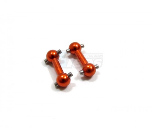 GPM Racing XMods Evolution Touring Aluminum Rear Dog Bone (9.0mm) - 1pr Orange