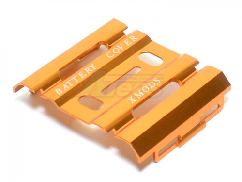 GPM Racing XMods Evolution Touring Aluminum Battery Heat Sink Cover - 1 Piece Gold
