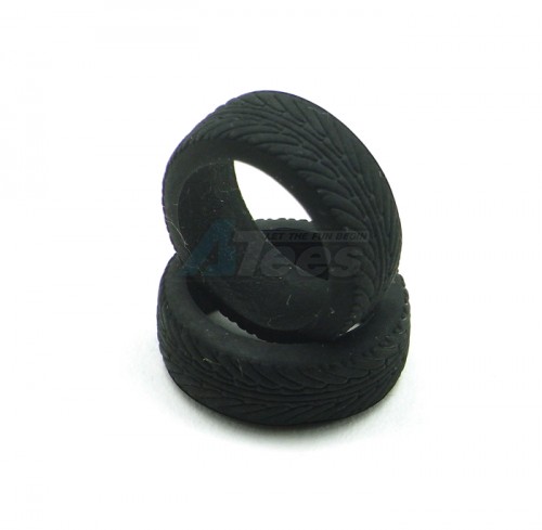 GPM Racing XMods Evolution Touring Rubber Front Radial Tires Shape-B (15 Deg) For GPM Ridgeless Wheels - 1 Pair