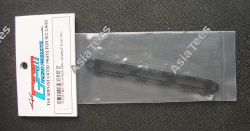 GPM Racing Xray M18 Aluminum Battery Holder Down Strap - 1pc Black