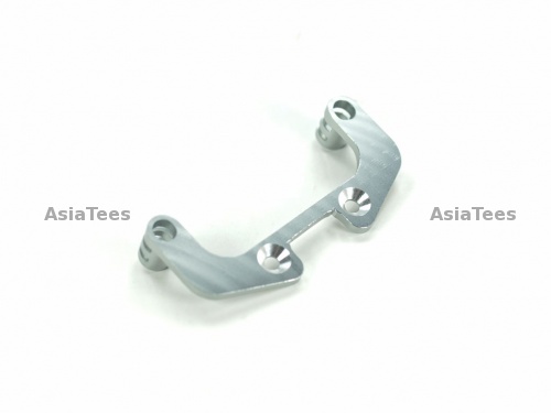 GPM Racing Xray M18 Aluminum Rear Body Post Mount - 1 Piece Gun Metal