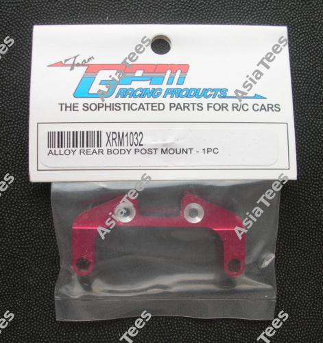 GPM Racing Xray M18 Aluminum Rear Body Post Mount - 1pc Red