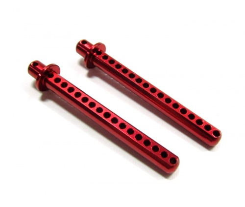 GPM Racing Xray NT18 Aluminum Rear Body Post -1PR Set Red