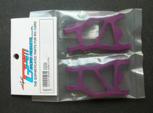 GPM Racing Team Losi XXX-S Aluminum Rear Arm Set Purple