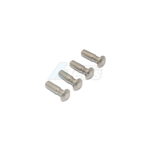 GPM Racing Axial Yeti Steel King Pin For Front Knuckle - 4Pcs