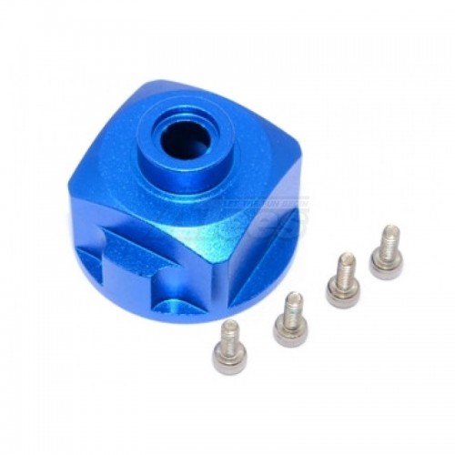GPM Racing Axial SCX10 Aluminium Diff Case - 1Pc Set For Yeti EXO Wraith SCX10 Blue