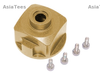 GPM Racing Axial Yeti Aluminium Diff Case - 1Pc Set For Yeti EXO Wraith SCX10 Titanium