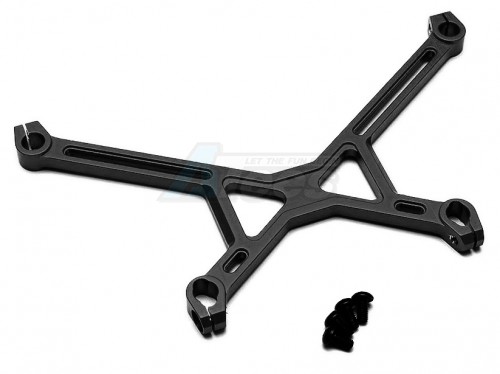 GPM Racing Axial Yeti Aluiminium Battery Holder - 1 Pc Set Black