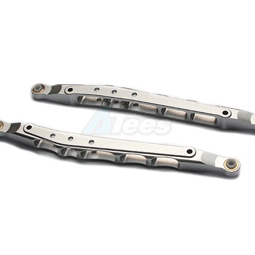 GPM Racing Axial Yeti Aluminium Rear Lower Chassis Link Parts - 1Pr Silver