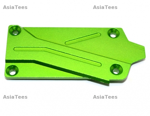 GPM Racing Axial Yeti Aluminimum Chassis Electronic Components - 1Pc Green