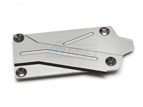 GPM Racing Axial Yeti Aluminimum Chassis Electronic Components - 1Pc Gun Metal