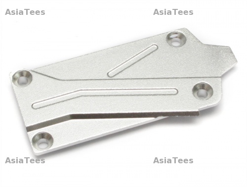 GPM Racing Axial Yeti Aluminimum Chassis Electronic Components - 1Pc Silver