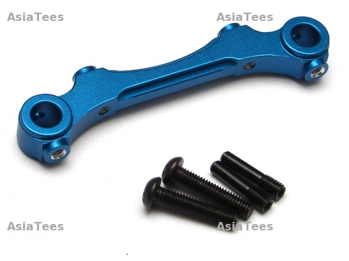 GPM Racing Axial Yeti Aluminum Front Body Post Mount - 1Pc Set Blue