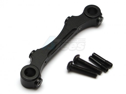 GPM Racing Axial Yeti Aluminum Front Body Post Mount - 1Pc Set Black