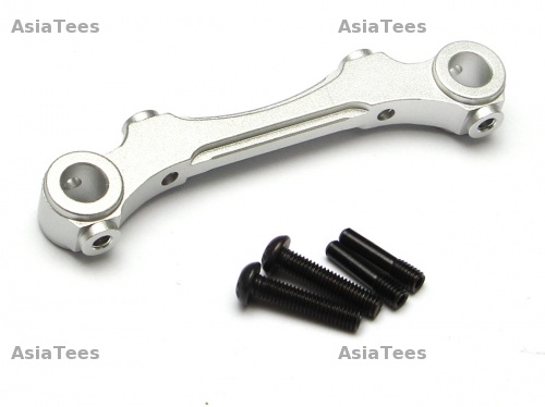 GPM Racing Axial Yeti Aluminum Front Body Post Mount - 1Pc Set Silver