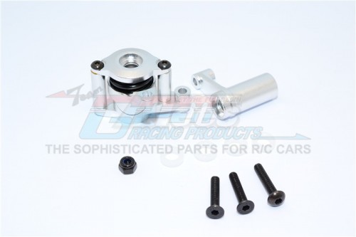 GPM Racing Axial Yeti Aluminium Steering Assembly - 6Pcs Set Silver