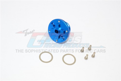 GPM Racing Axial Yeti Aluminium Heavy Duty Differential Locker - 1Pc Set Blue