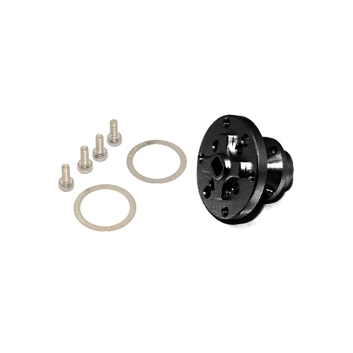GPM Racing Axial Yeti Aluminium Heavy Duty Differential Locker - 1Pc Set Black