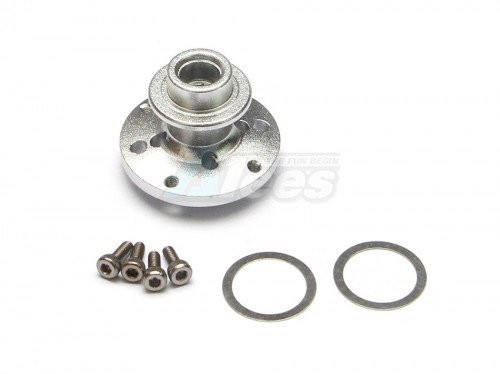 GPM Racing Axial Yeti Aluminium Heavy Duty Differential Locker - 1Pc Set Silver
