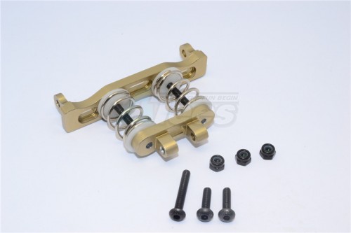 GPM Racing Axial Yeti Aluminium Front Bumper Absorber - 1Set Titanium