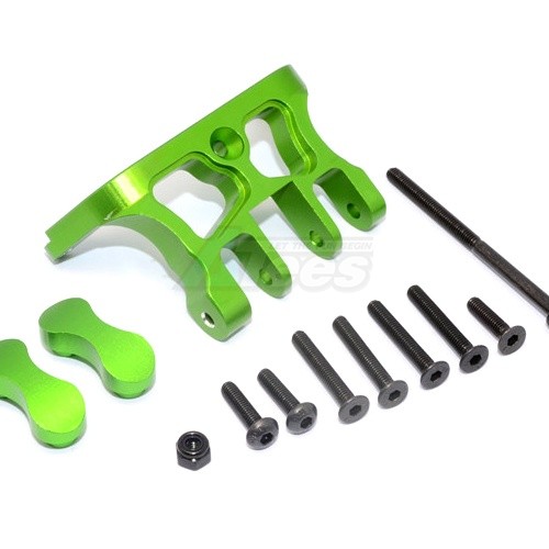 GPM Racing Axial Yeti XL Aluminium Rear Axle Truss - 1Set Green