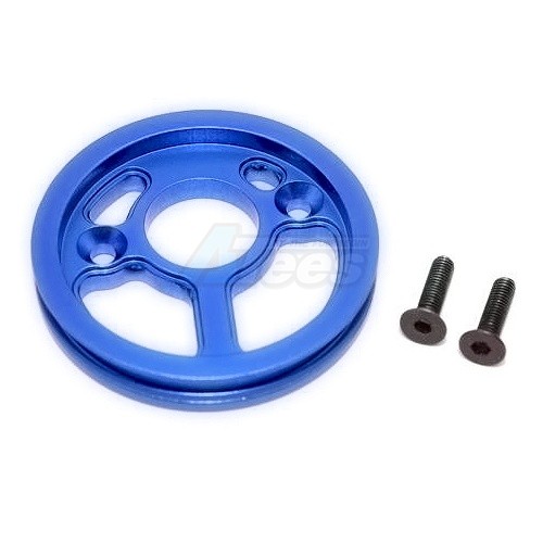 GPM Racing Axial Yeti XL Aluminiu Motor Plate - 1Pc Set Blue
