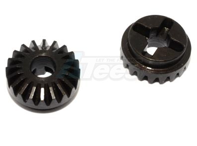 GPM Racing Axial Yeti XL Steel#45 Differential Gear 20T - 2Pcs Black