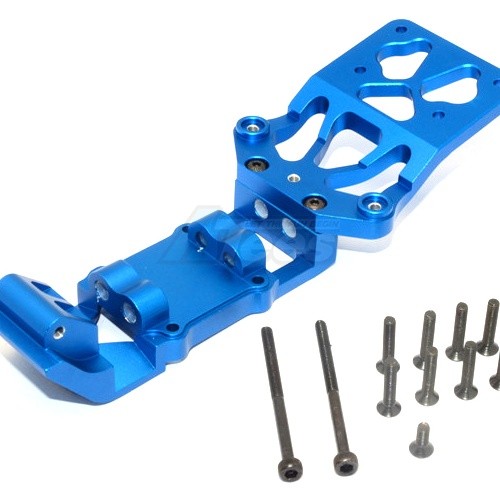 GPM Racing Axial Yeti XL Aluminium Front Lower Arm Bulk - 2Pcs Set Blue