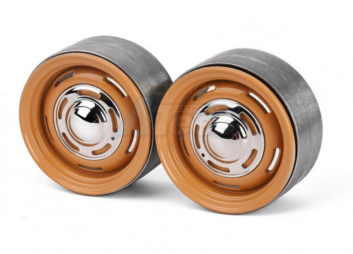 GRC Miscellaneous All 1/10 Scale 1.9 Inch Metal Wheels #G12 Desert Yellow