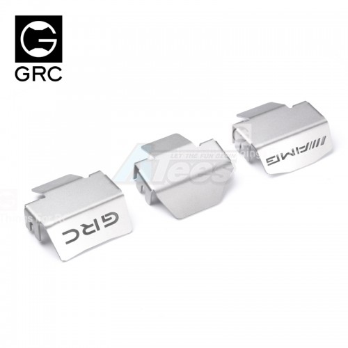 GRC Traxxas TRX-6 Stainless Steel Axle Guard Plate Set