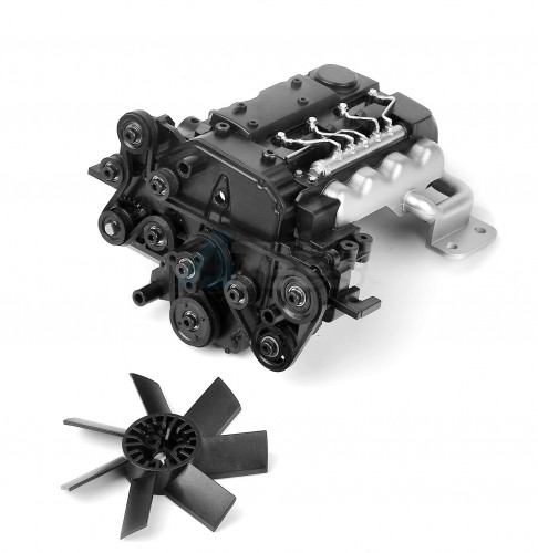 GRC Traxxas TRX-4 1/10 Simulated Defender Engine Kit W/Painted