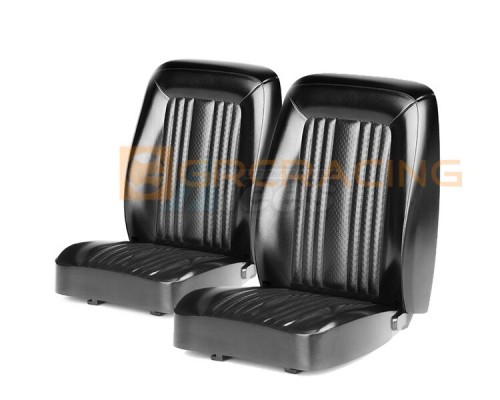 GRC Traxxas TRX-4 1979 Old-fashion Seats for TRX4 Bronco Blazer Black