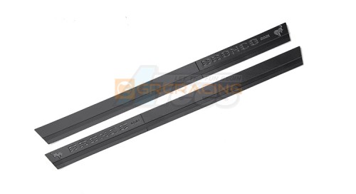 GRC Traxxas TRX-4 Stainless Steel Side Skid Plate for TRX-4 New Bronco Black