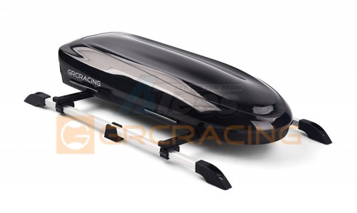 GRC Miscellaneous All Scaled Roof Box with Rack for 1:10 RC Car Black