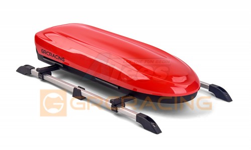 GRC Miscellaneous All Scaled Roof Box with Rack for 1:10 RC Car Red