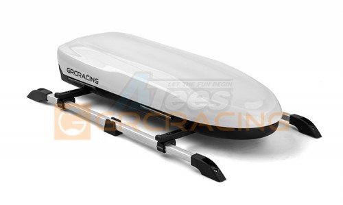 GRC Miscellaneous All Scaled Roof Box with Rack for 1:10 RC Car White