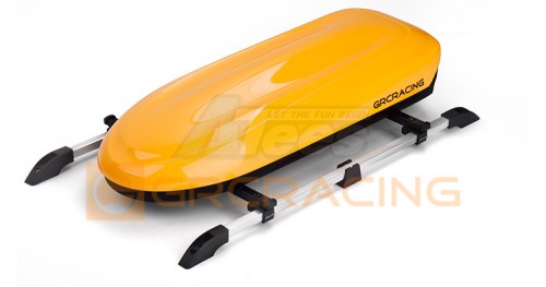 GRC Miscellaneous All Scaled Roof Box with Rack for 1:10 RC Car Yellow