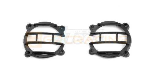 GRC Traxxas TRX-4 Plastic Headlight Guard for TRX-4 Bronco (2) Black