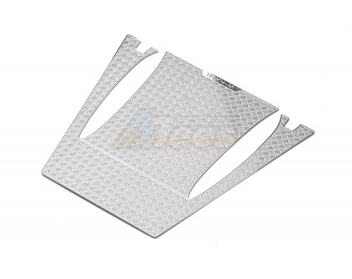 GRC Traxxas TRX-4M Stainless Steel Decorative Sheet for TRX4m Defender Hood Silver