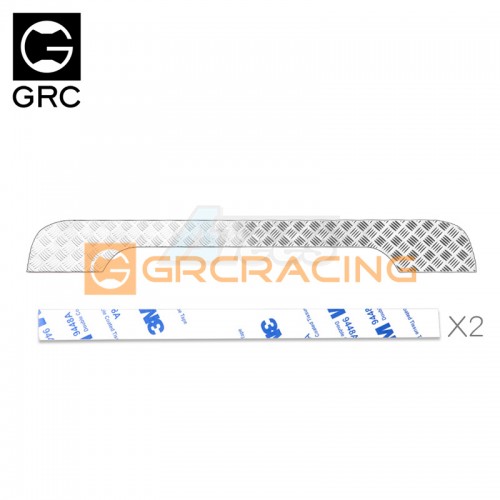 GRC Traxxas TRX-4 Tailgate Top Anti-skid Plate Silver