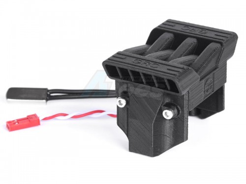 GRC Traxxas TRX-4 Scale ESC Fan Mount w/ Air Intake Unit V2 (Adjustable Temperature) for TRX4