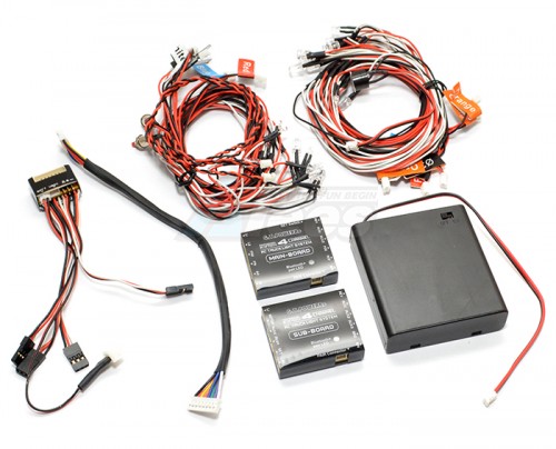 G.T. Power Miscellaneous All GT Power Professional Bluetooth 4-Channel RC Truck Light System -
