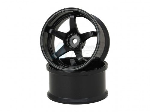 HAYATE Miscellaneous All N-Type Drift Wheel High Traction Offset 8 Black