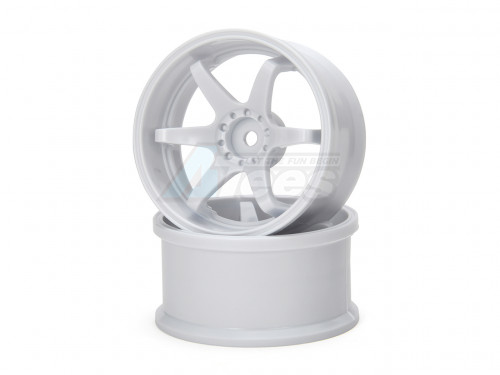 HAYATE Miscellaneous All N-6 Drift Wheel High Traction Offset 8 White