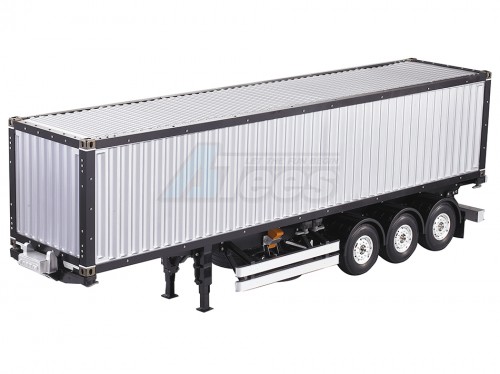 Hercules Hobby Miscellaneous All 1/14 Scale 3 Axle Tamiya Tractor Truck 40 Foot Container Semi-Trailer